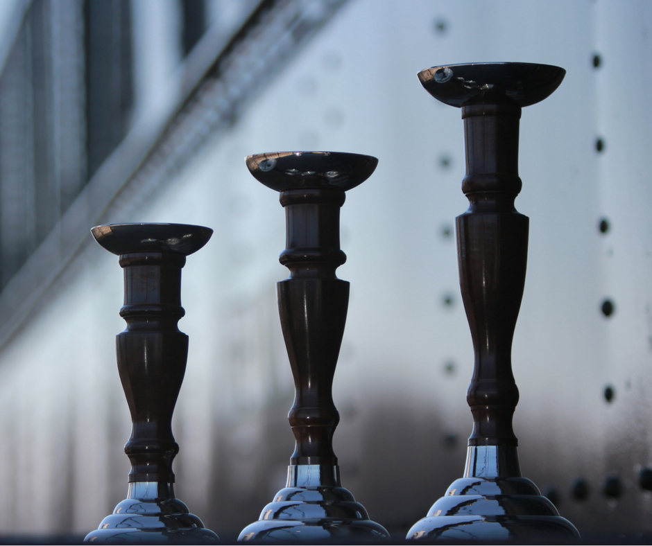 Collection of vintage and antique decor